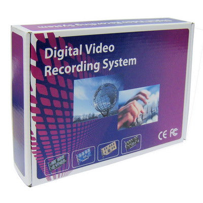 CCTV Security Video Surveillance DVR Card with 4 Channels record video, 4 Channels record audio