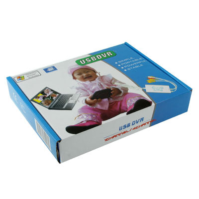 4CH USB 2.0 DVR Video Audio Full Real-time Capture Card, Support 4CH Video Input & 2CH Audio Input
