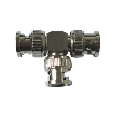 BNC Plug To 2 BNC Plug (T)