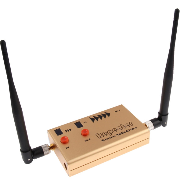 1.2GHz Wireless Audio & Video Transmitter System(Golden)