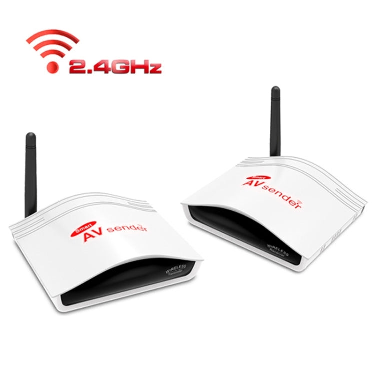 PAT-226 2.4GHz Wireless AV Transmitter & Receiver, Compatible with DVD / DVR / CCD Camera / IPTV /  Satellite Set-Top Box / Other AV Output Devices, Support Infrared Remote Control, Operation Distance: 150m
