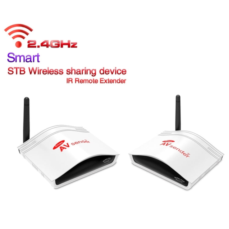 PAT-226 2.4GHz Wireless AV Transmitter & Receiver, Compatible with DVD / DVR / CCD Camera / IPTV /  Satellite Set-Top Box / Other AV Output Devices, Support Infrared Remote Control, Operation Distance: 150m
