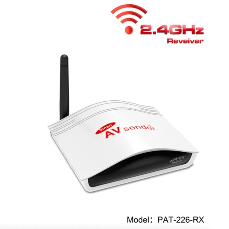 PAT-226 2.4GHz Wireless AV Transmitter & Receiver, Compatible with DVD / DVR / CCD Camera / IPTV /  Satellite Set-Top Box / Other AV Output Devices, Support Infrared Remote Control, Operation Distance: 150m
