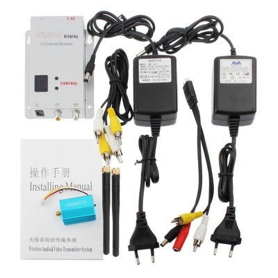 2.4GHz 4 Channels 100mW Wireless Receiver & Transmitter