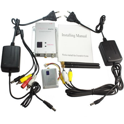 2.4GHz 12 Channels 400mW Wireless Receiver & Transmitter