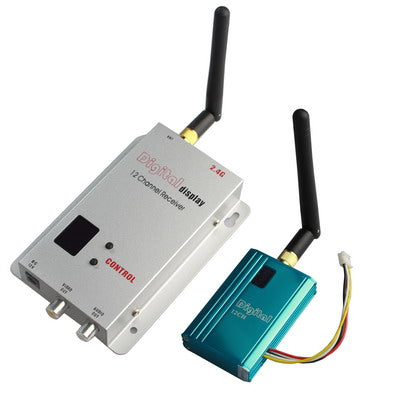 2.4GHz 12 Channels 700mW Wireless Receiver & Transmitter
