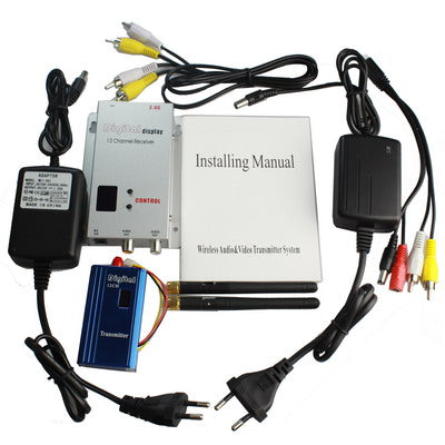 2.4GHz 12 Channels 1000mW Wireless Receiver & Transmitter