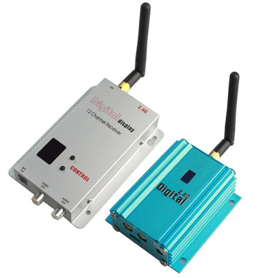 2.4GHz 12 Channels 2000mW Wireless Receiver & Transmitter
