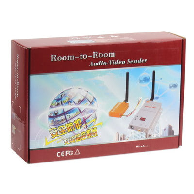 2.4GHz 200mW 8 Channels Wireless Room-to-Room Audio/Video Transmitter Receiver