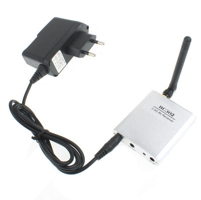 2.4 GHz 8 Channels Mini Wireless Surveillance Camera & AV Receiver