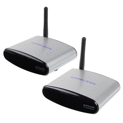 PAT-220 2.4GHz 4 Channels Wireless AV Transmitter & Receiver, Compatible with DVD, DVR, CCD Camera, IPTV, Satellite Set-Top Box and Other AV Output Devices, Maximum Transmission Distance: 150m, Support for infrared remote control