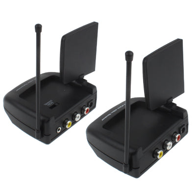 2.4GHz 4 Channels Wireless Audio / Video Transmitter & Receiver System with IR Extender Feature, Maximum Transmission Distance: 150m