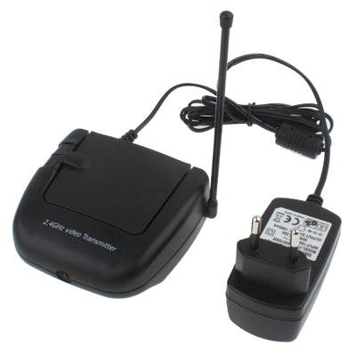 2.4GHz 4 Channels Wireless Audio / Video Transmitter & Receiver System with IR Extender Feature, Maximum Transmission Distance: 150m