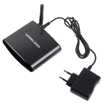 2.4GHz 4 Channels Wireless AV Transmitter & Receiver, Compatible with DVD, DVR, CCD Camera, IPTV, Satellite Set-Top Box and Other AV Output Devices, Maximum Transmission Distance: