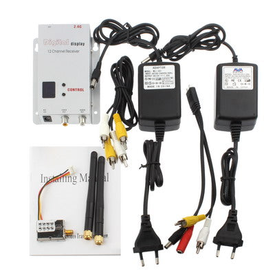 2.4GHz 8 Channel 200mW Wireless Receiver & Transmitter