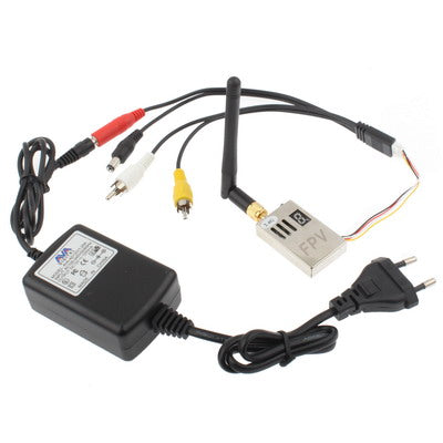 2.4GHz 4 Channels 1W Wireless Receiver & Transmitter for FPV, No cooling cover, Can not be used as routine monitoring