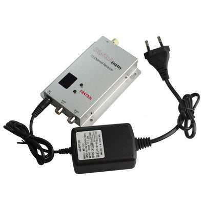 1.2GHz 400mW 8 Channel Digital Wireless AV transmitter & receiver(Green)