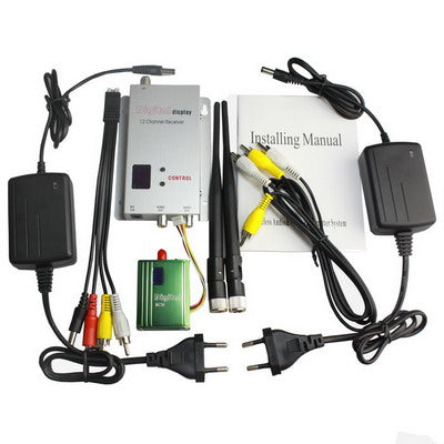 1.2GHz 400mW 8 Channel Digital Wireless AV transmitter & receiver(Green)