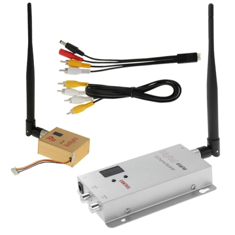 1.2GHz 800mW 8 Channel Digital Wireless AV Transmitter & Receiver