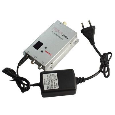1.2GHz 1500mW 8 Channel Digital Wireless AV transmitter & receiver(Golden)