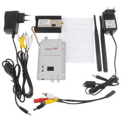 1.2GHz 1500mW 15 Channels Wireless Room-to-Room Audio/Video Transmitter Receiver