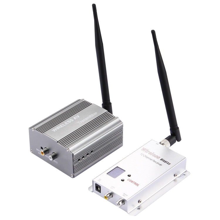 1.2GHz 2000mW 15 Channels Wireless Room-to-Room Audio/Video Transmitter Receiver