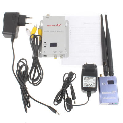 1.2GHz 700mW 15 Channels Wireless Room-to-Room Audio/Video Transmitter Receiver