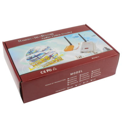 1.2GHz 700mW 15 Channels Wireless Room-to-Room Audio/Video Transmitter Receiver