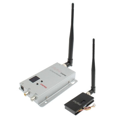 1.2GHz 1.5W 8 Channel Digital Wireless AV transmitter & receiver(Golden)