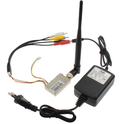 1.2GHz 1W 4 Channel Digital Wireless AV transmitter & receiver(Golden)