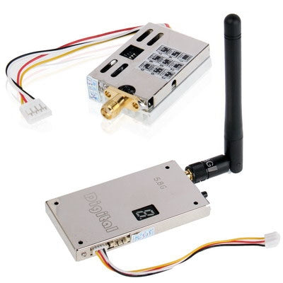 5.8G 400mW 9CH Wireless AV Transmitter & Receiver , Transmitting Range: 400-800m (In Open Fields)