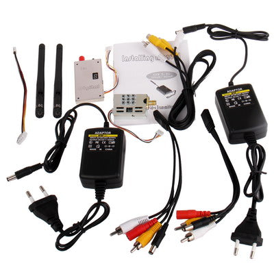 5.8G 400mW 9CH Wireless AV Transmitter & Receiver , Transmitting Range: 400-800m (In Open Fields)