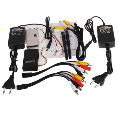 5.8G 1200mW 9CH Wireless AV Transmitter & Receiver , Transmitting Range: 800-1100m (In Open Fields)