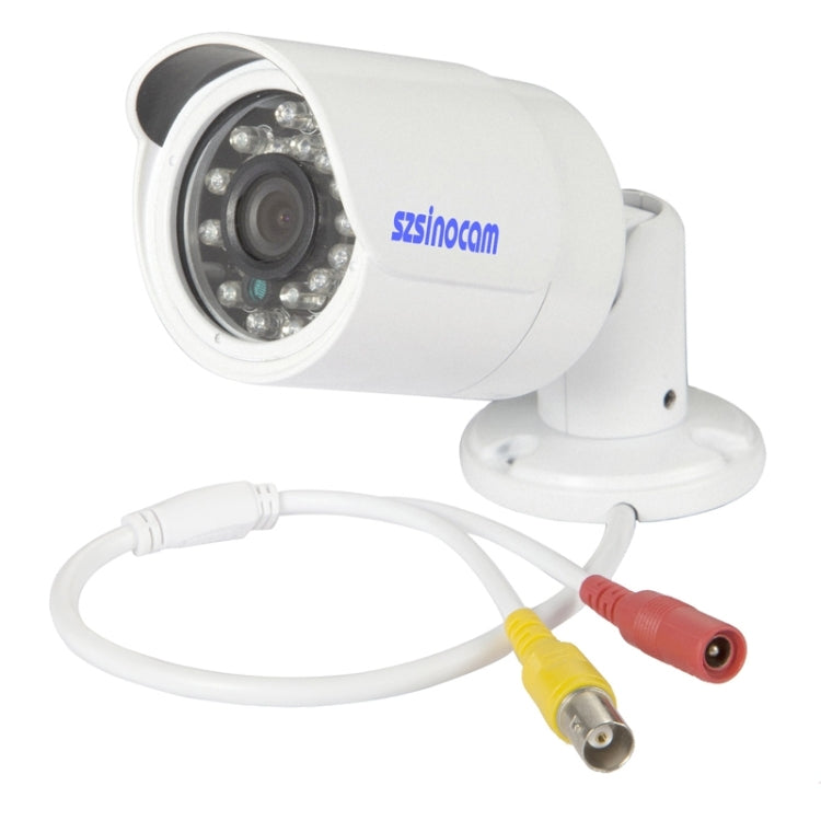 szsinocam SN-AHK-40010B 4CH 720P H.264 1.0 Mega Pixel Bullet IP Camera AHD DVR Kit, Support Night Vision / Motion Detection, IR Distance: 20m