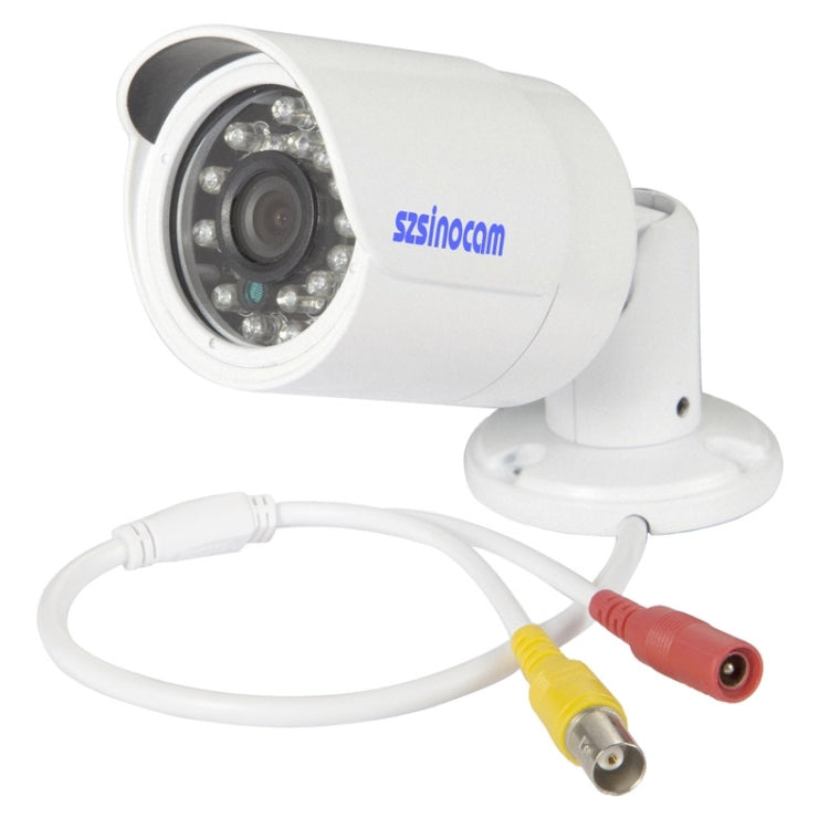 szsinocam SN-AHK-40010BD2 4CH 720P H.264 1.0 Mega Pixel Bullet IP Camera AHD DVR Kit, Support Night Vision / Motion Detection, IR Distance: 20m