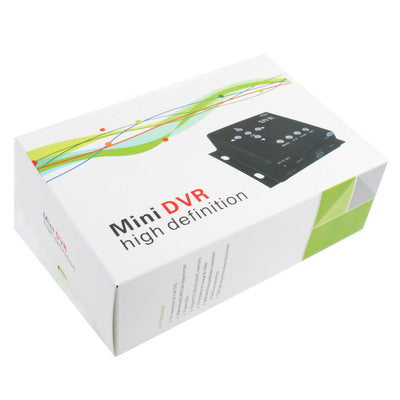 HD Mini DVR, Support SDHC Card(Black)