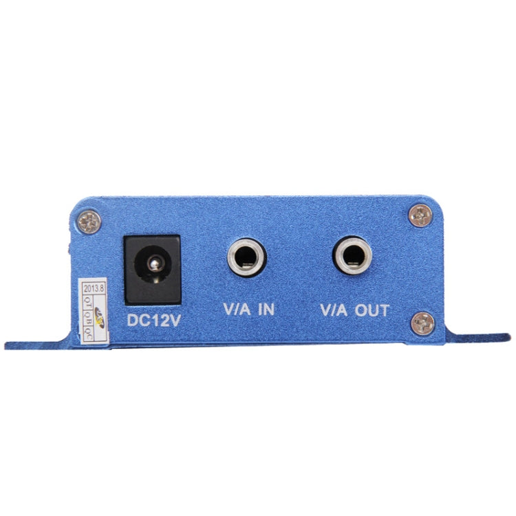 C-DVR 1-CH Mini Digital Video Recorder with Motion Detected / Mixing / Audio / Loop Recording, Support TF Card up to 32GB(Blue)