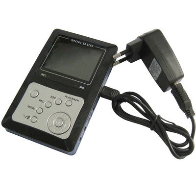 Mini DVR with SD Card , Connect wired camera