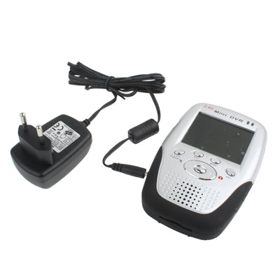 2.4GHz Multimedia LCD Wireless DVR Recording Receiver with Motion Detect Record / Mic(Silver)