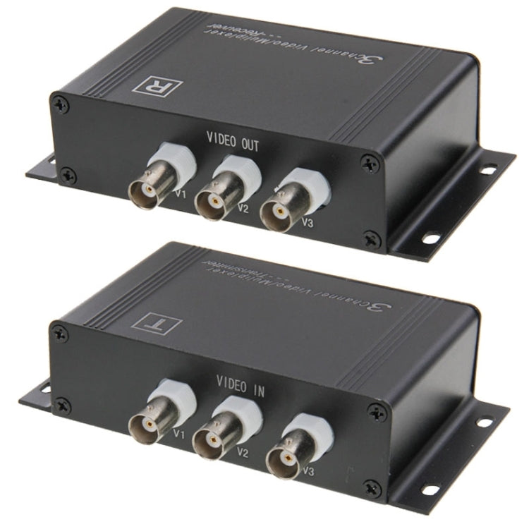 3 Channel Multiplexer Transmitter and Receiver(Black)