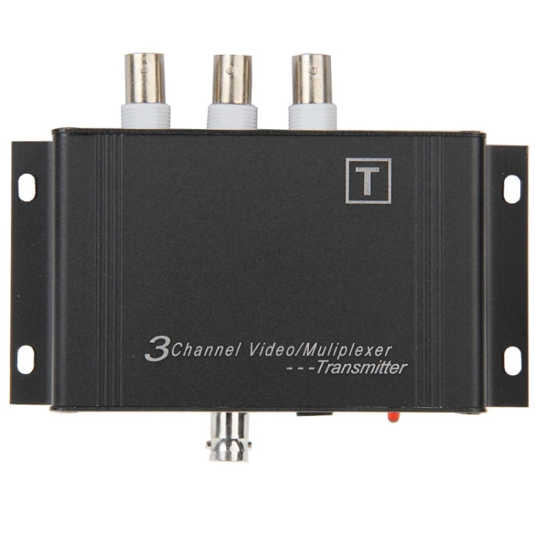 3 Channel Multiplexer Transmitter and Receiver(Black)