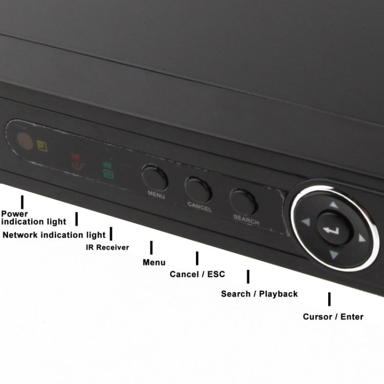 4CH H.264 DVR Digital Video Recorder , Support VGA / HDMI / RJ45 NET / USB 2.0