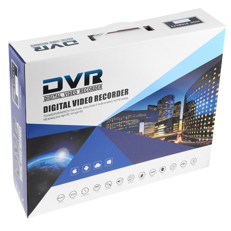 8CH H.264 720P HD DVR Digital Video Recorder, Support VGA / HDMI / RJ45 NET / USB 2.0(Black)