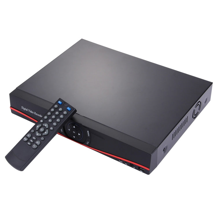 16CH AHD Embedded Linux H.264 Compression DVR Digital Video Recorder, Support HDMI / VGA / RJ45 Port / up to 4TB HDD and Mobile, Free DDNS(Black)