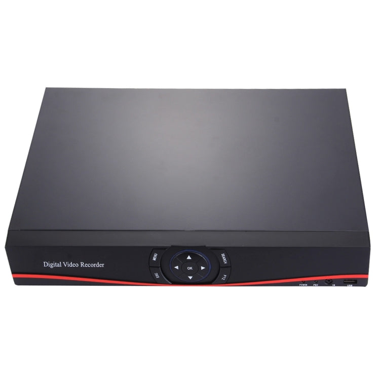 16CH AHD Embedded Linux H.264 Compression DVR Digital Video Recorder, Support HDMI / VGA / RJ45 Port / up to 4TB HDD and Mobile, Free DDNS(Black)