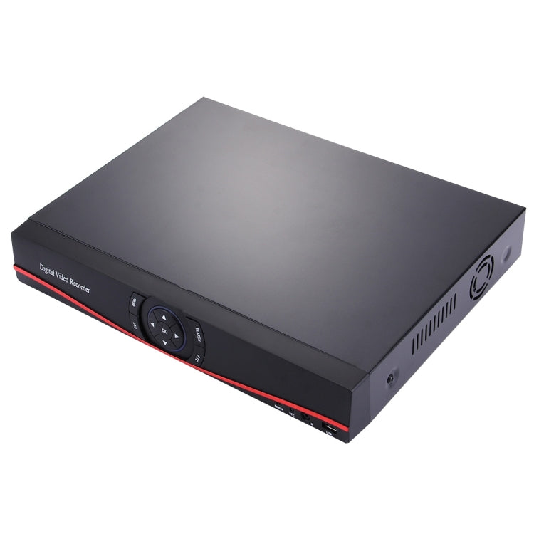 16CH AHD Embedded Linux H.264 Compression DVR Digital Video Recorder, Support HDMI / VGA / RJ45 Port / up to 4TB HDD and Mobile, Free DDNS(Black)