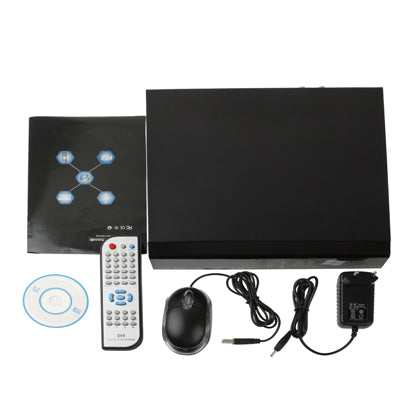 4CH H.264 DVR Network HDD Digital Video Recorder, Supports VGA Output, BNC 4CH Input & 1CH Output, Support E-mail Alarm
