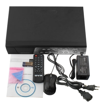 4CH H.264 DVR Network HDD Digital Video Recorder, Supports VGA Output, BNC 4CH Input & 1CH Output