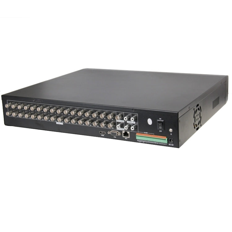 32CH 960P H.264 DVR Network Digital Video Recorder with RJ45 & VGA & HDMI Port, Supports 4CH Audio in, BNC 32CH Video in / Video Output / Audio Out(Black)