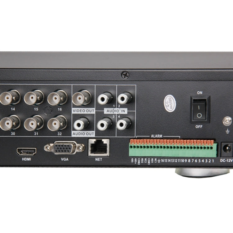 32CH 960P H.264 DVR Network Digital Video Recorder with RJ45 & VGA & HDMI Port, Supports 4CH Audio in, BNC 32CH Video in / Video Output / Audio Out(Black)